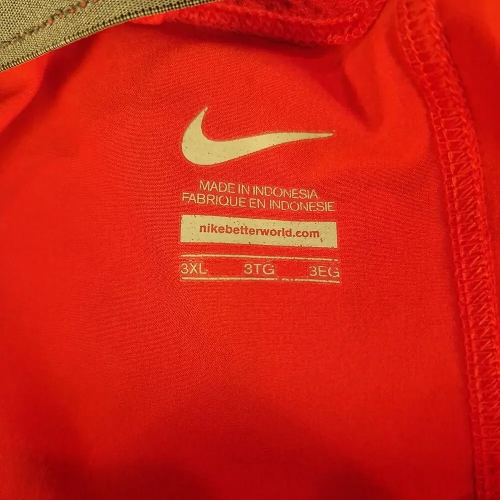 Vintage Rutgers Shorts Men’s 3XL Red Nike Swoosh Basketball Team Issued